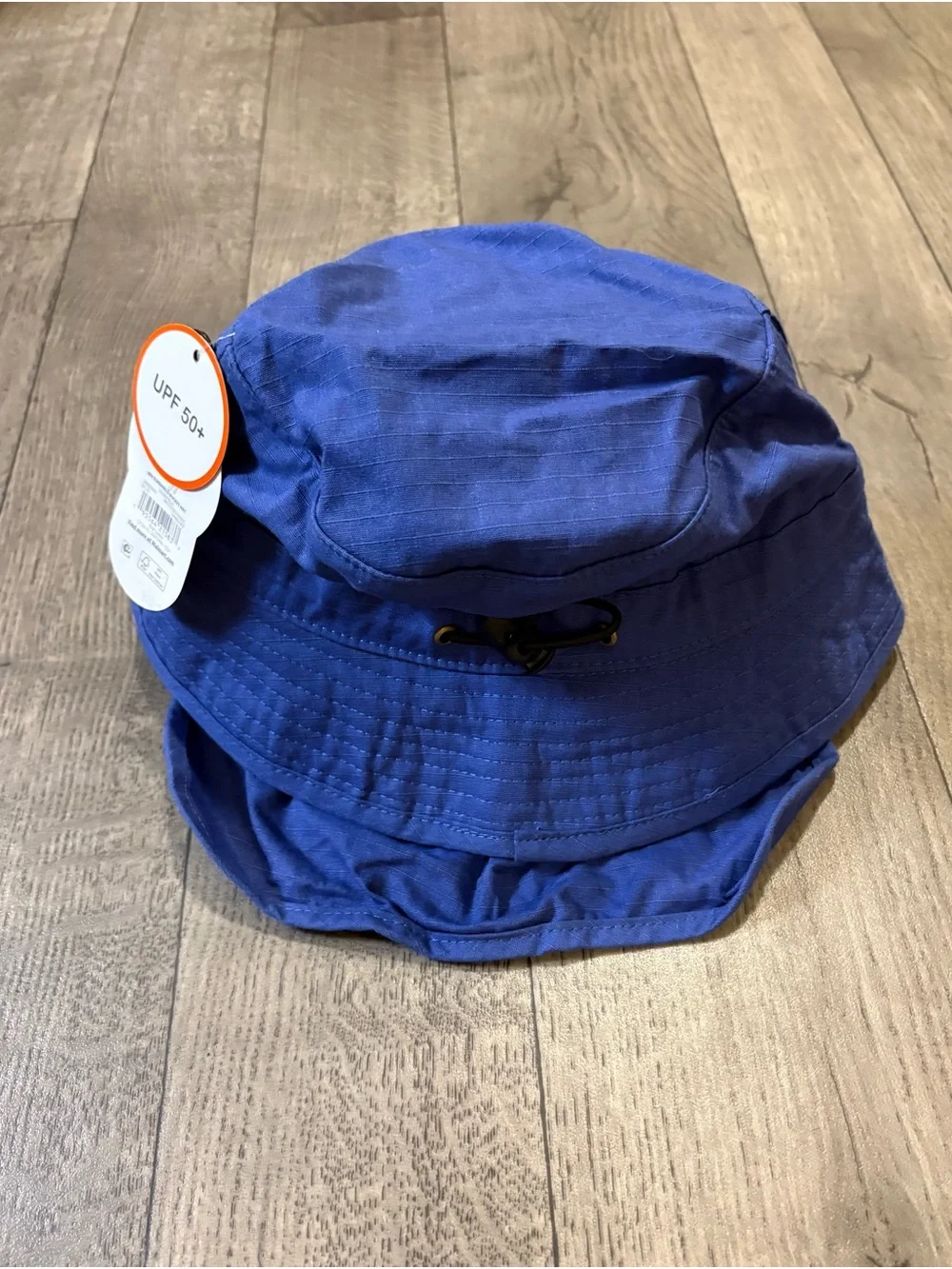 Wonder Nation Royal Blue Kids Bucket Hat With Neck Shade